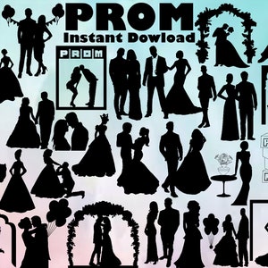 Prom Bundle Svg, 28 Images, Prom Svg, Prom Dance PNG, Prom Date Silhouette, Prom Couple Svg , Graduation Svg