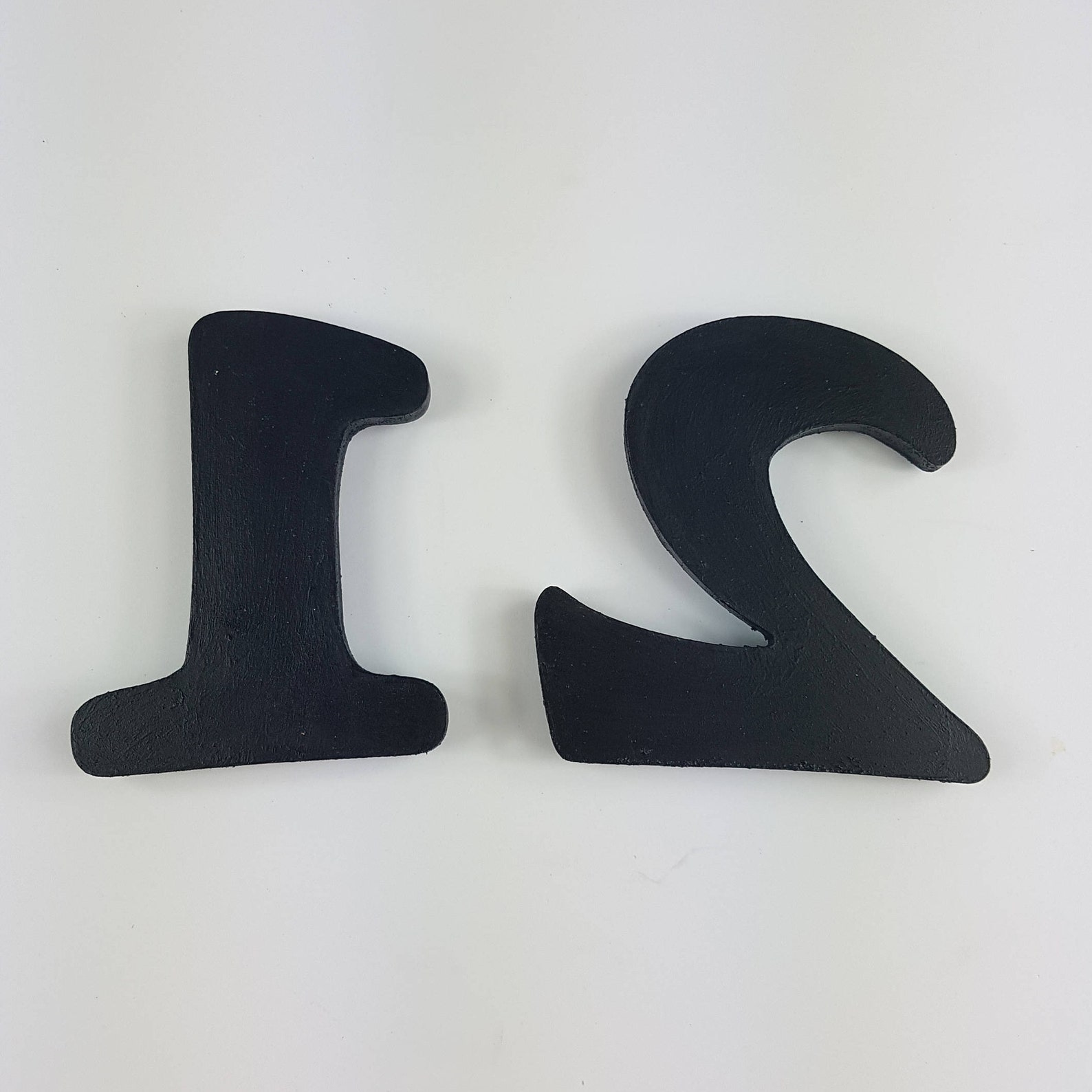 Small Mosaic House Numbers. Bright Multicoloured Mosaic Etsy Australia