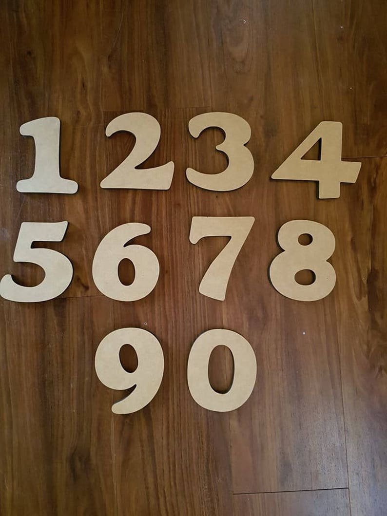 Small Mosaic House Numbers. Bright Multicoloured Mosaic Etsy Australia