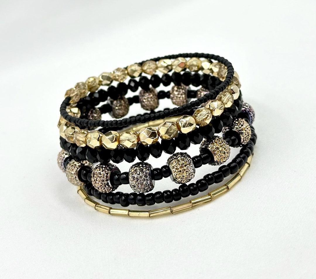 Glory Saints & Angels Bracelet in Black