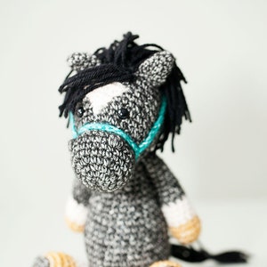 Farm Animal Nursery Decor HORSE DIEGO MINI Handmade Doll | Best For Baby Shower | Birthday Gift And Children Photography Prop Cotton