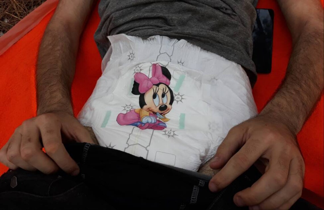 Lille Adult Diaper three Original design diapers size m Etsy