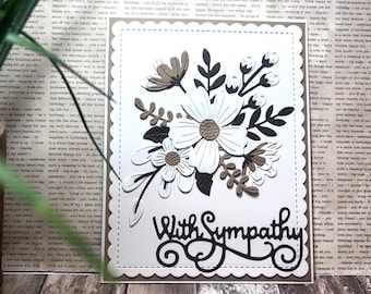 Sympathy Card//Handmade Card