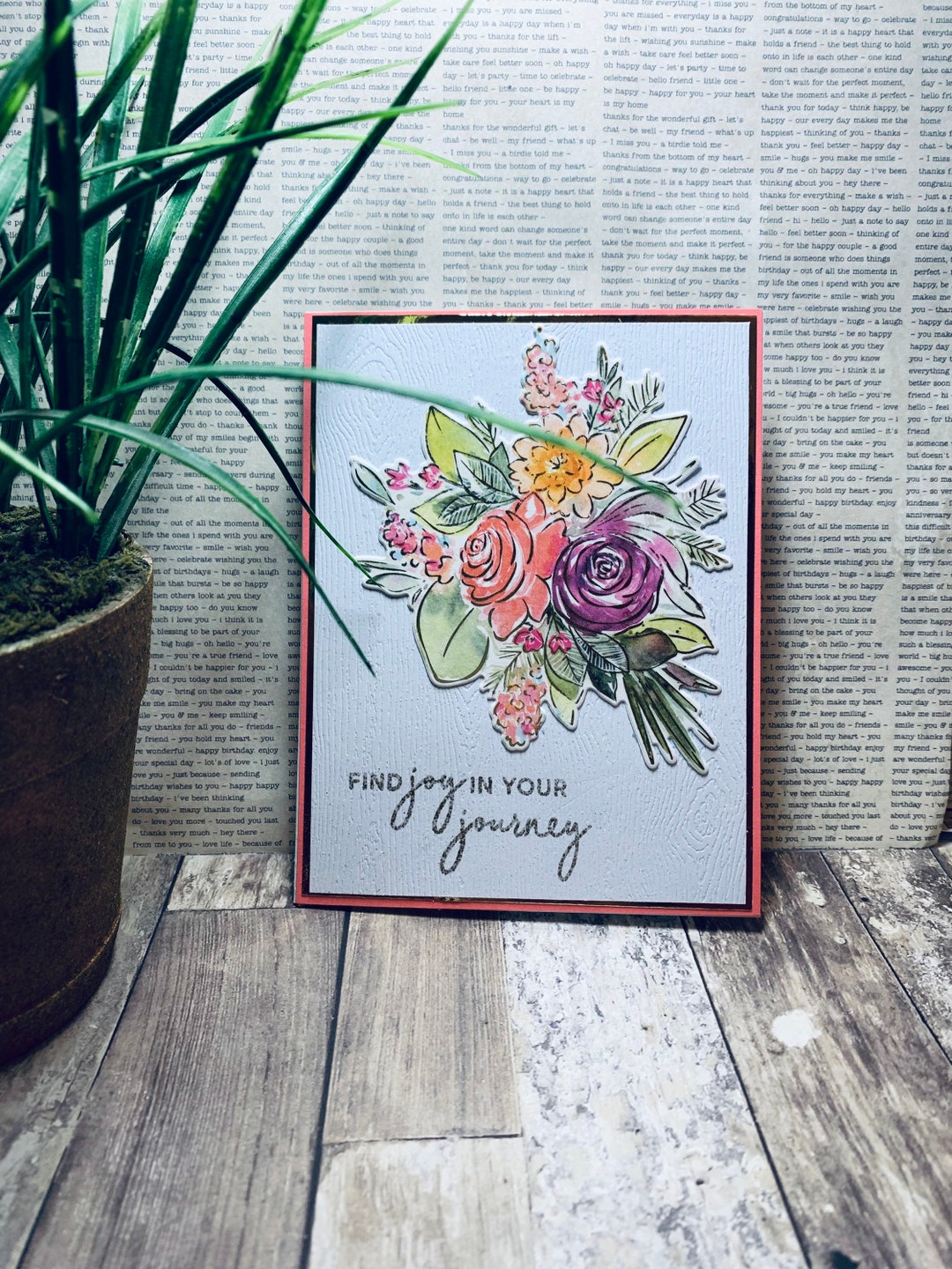 Find Joy in Your Journey Card//encouragement Card//any - Etsy