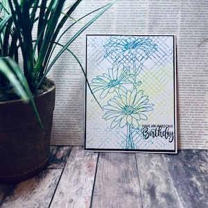 Birthday Card//Happy Birthday Card//Have an Awesome Birthday Card//Handmade Card