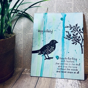Birthday Card//Happy Birthday Card//Handmade Card
