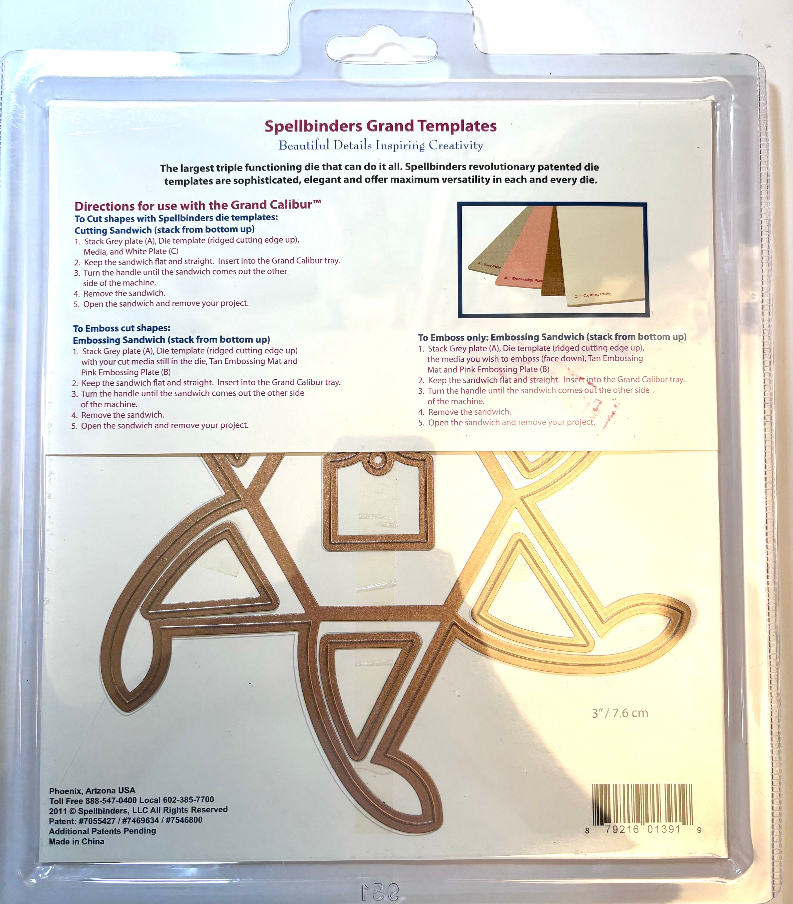Spellbinders Grand Calibur Cutting Plate, 8.5 By 12" : Aazon.ca
