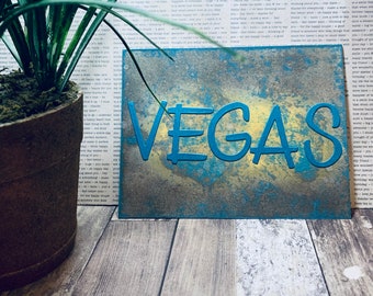 Vegas Card//Travel Card//Any occasion Card//Handmade Card