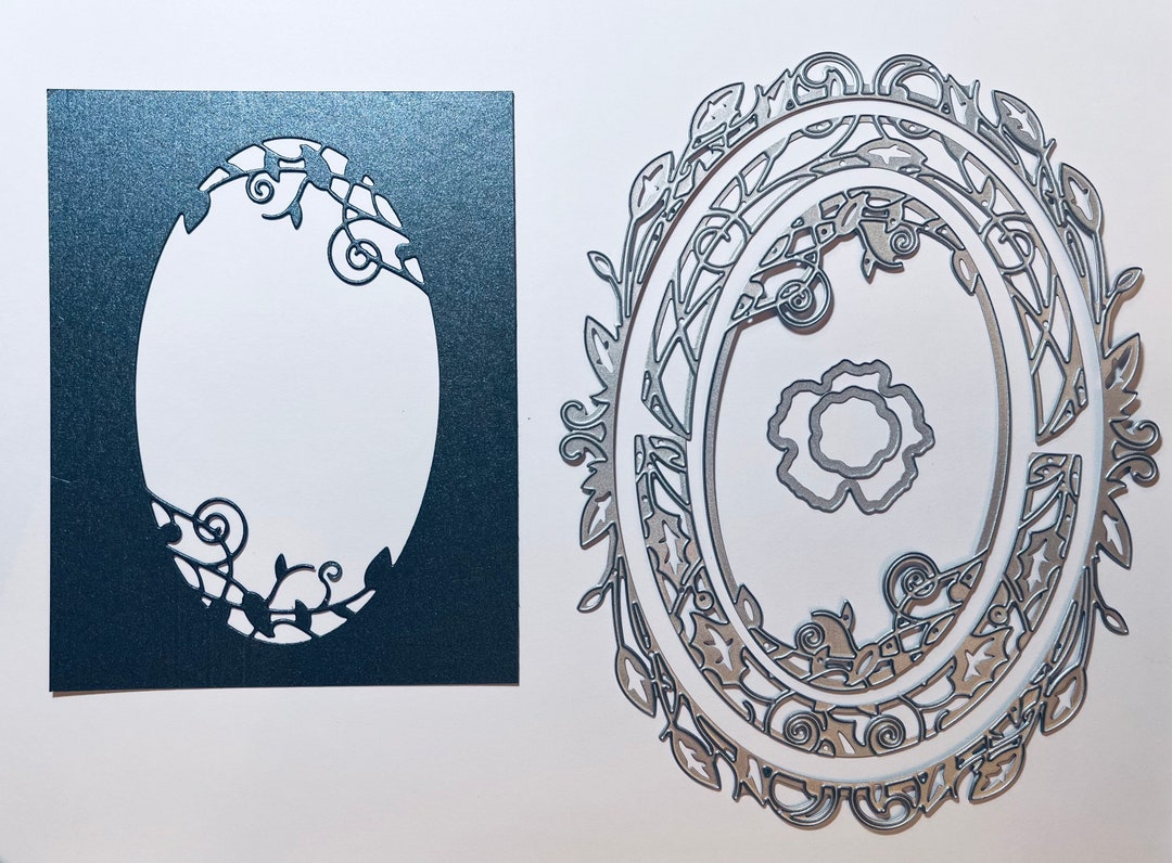Elegant Metal Frame Die Cuts//metal Die Cuts Etsy
