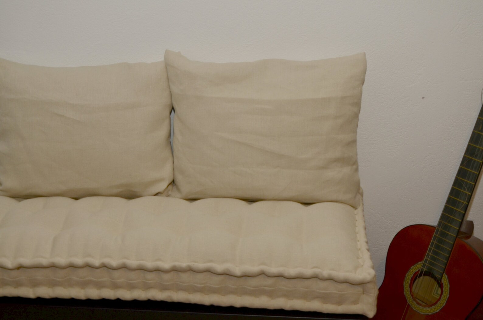 Custom Bench Cushion With Back Cushions Window Seat Cushion Etsy