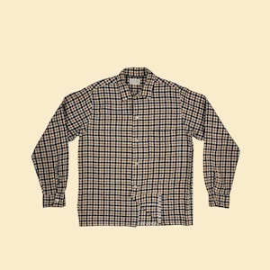 60s Checkered Shirt - Etsy