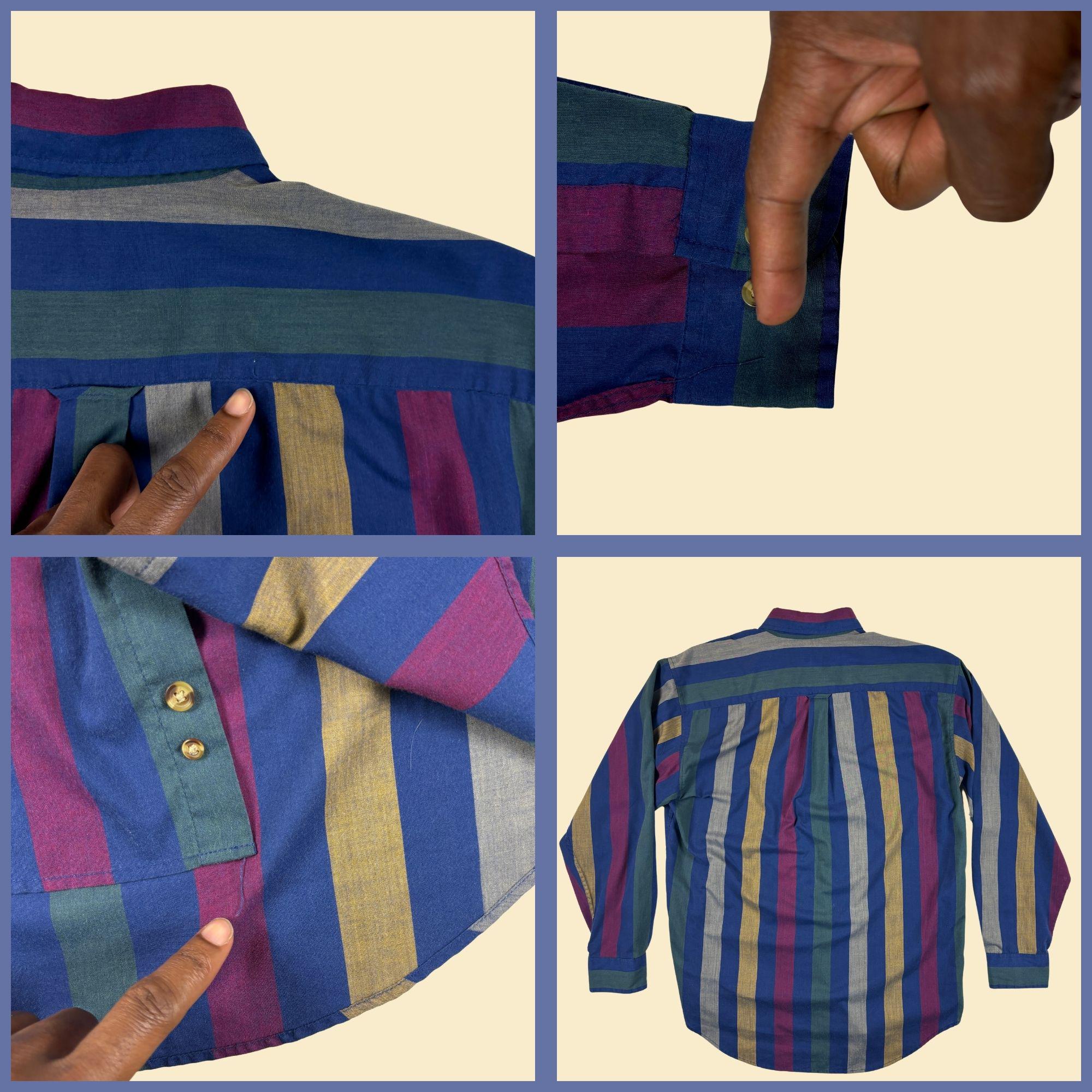 トップス stone  early 90s stripe shirt s-l1200.jpg