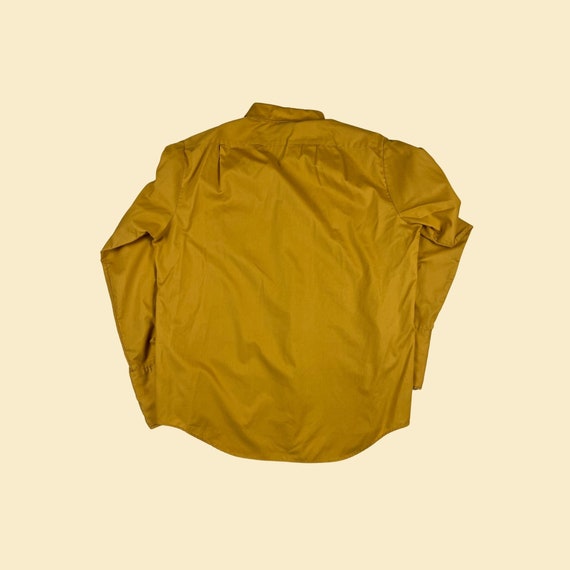 1960s mustard yellow shirt by Towncraft Plus Penn… - image 7