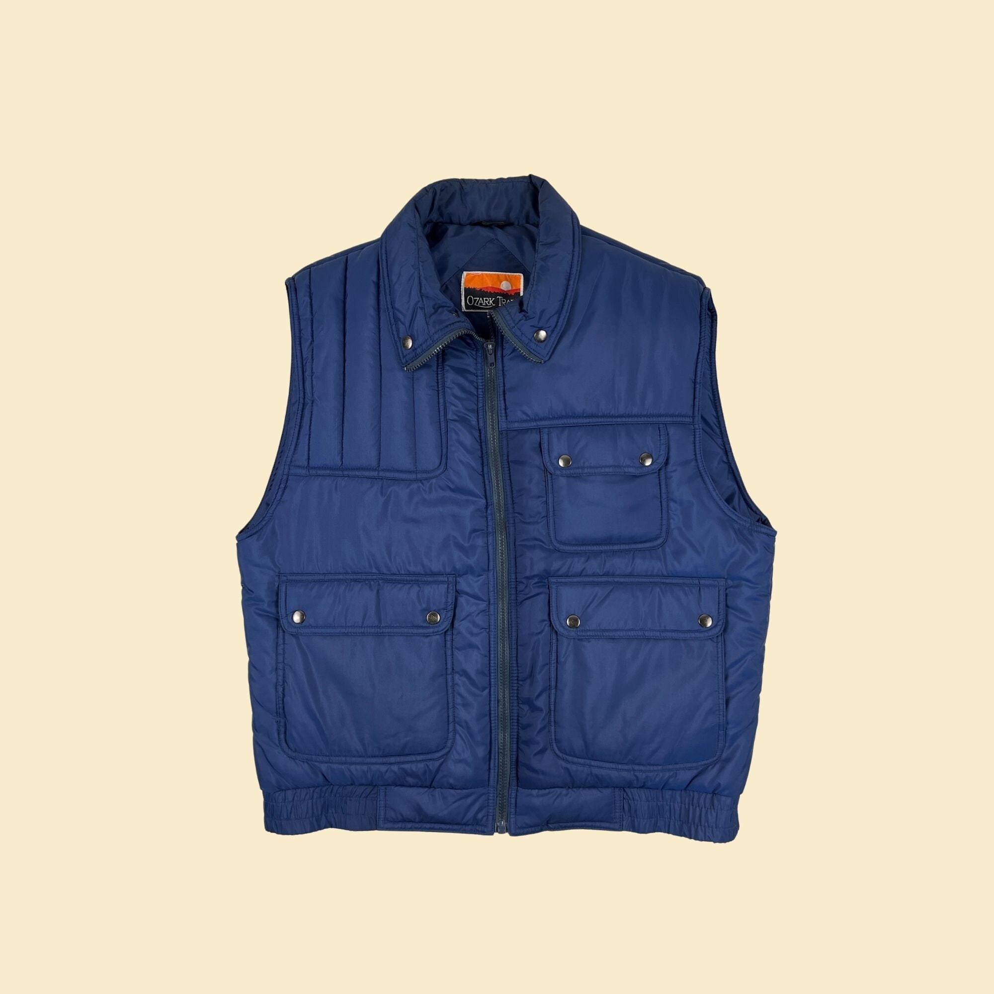 USA製 90s Walls Vintage Dawn Vest Vintage 90's Walls 12/8 Vest Men's 2XL Brown Quilted Lined