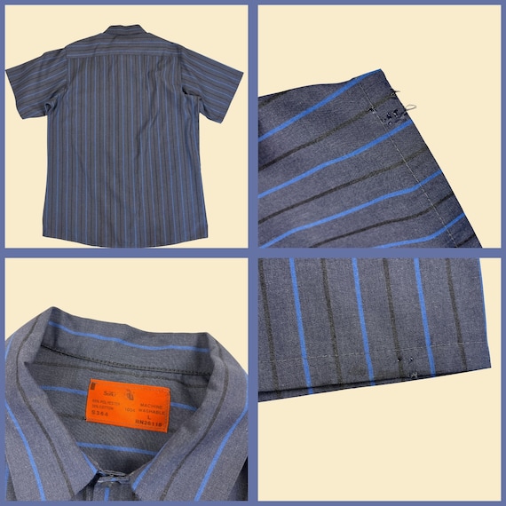 スーツセットアップ80s color stripe setup shirt スーツセットアップ80s color stripe setup shirt