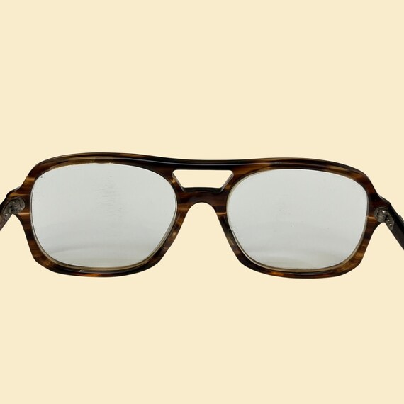 1980s glasses frames, vintage tortoise shell over… - image 6