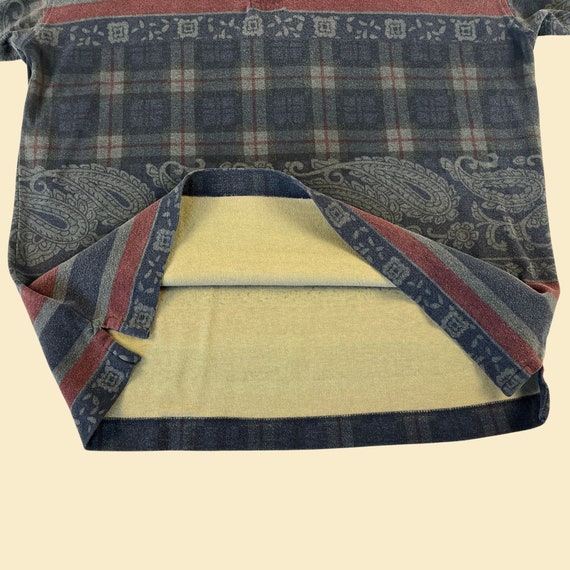90s patterned Nautica shirt, size L, vintage 1990… - image 6