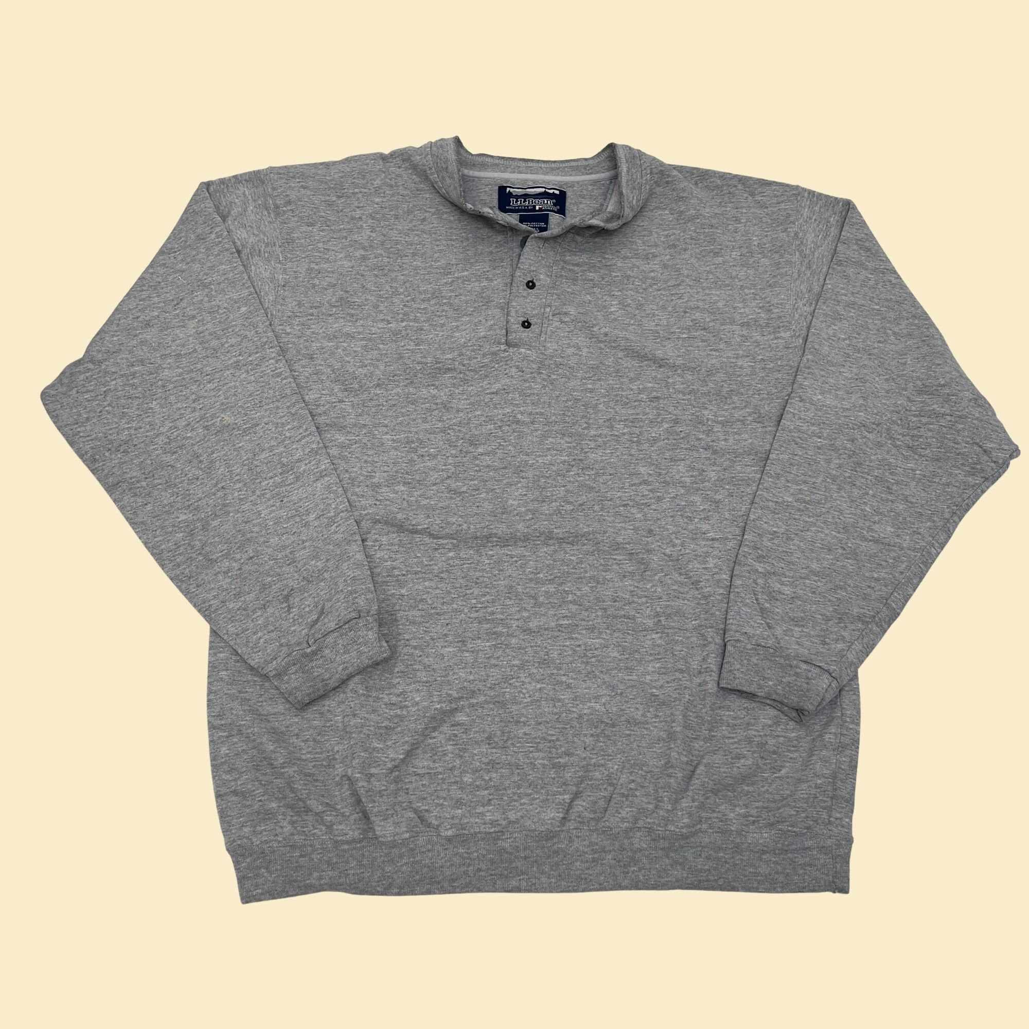 Mens henley sweatshirt hotsell