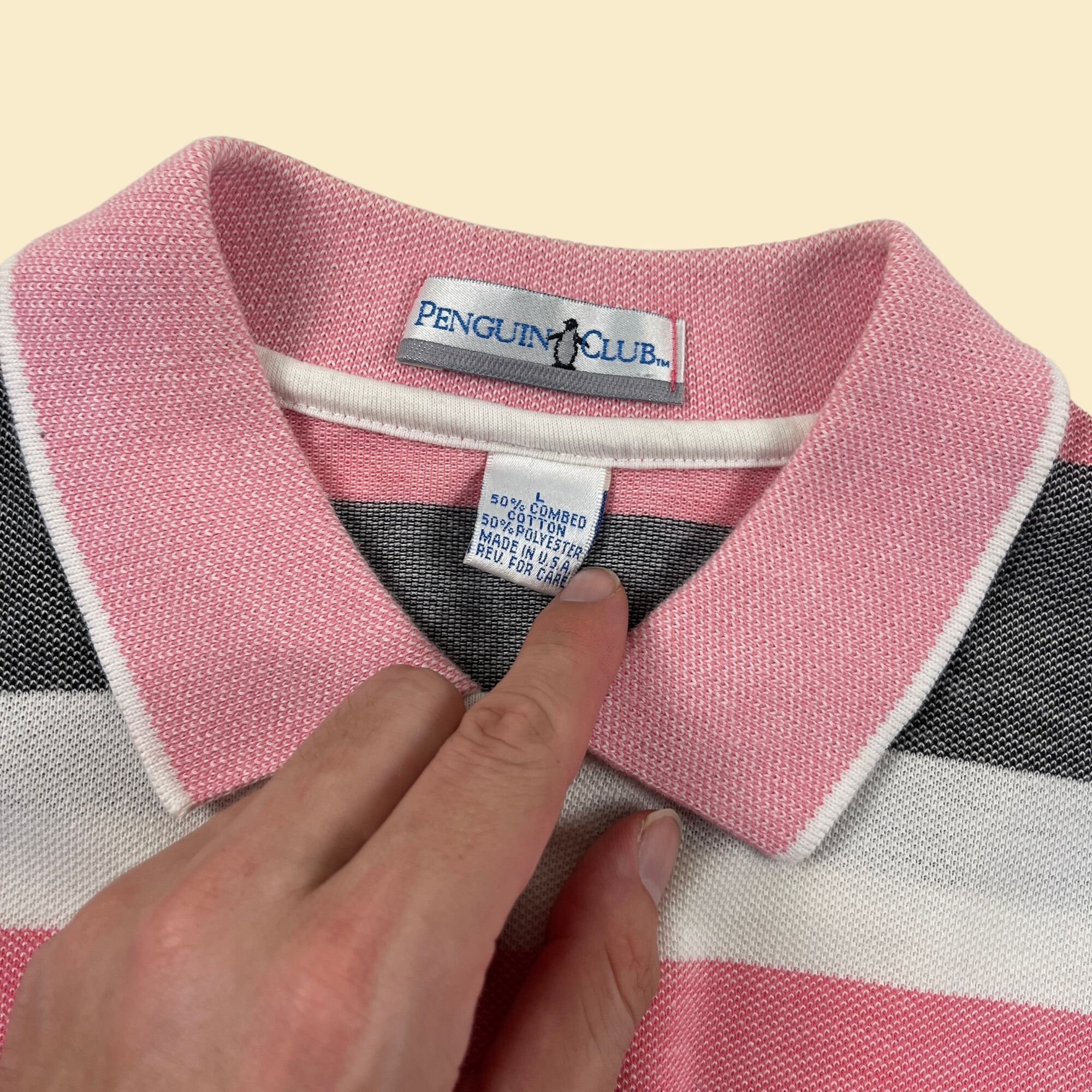 Penguin CLUBHAUS 60’s Raglan Sleeve Polo Penguin CLUBHAUS 60's Raglan Sleeve Polo Vintage 1980s