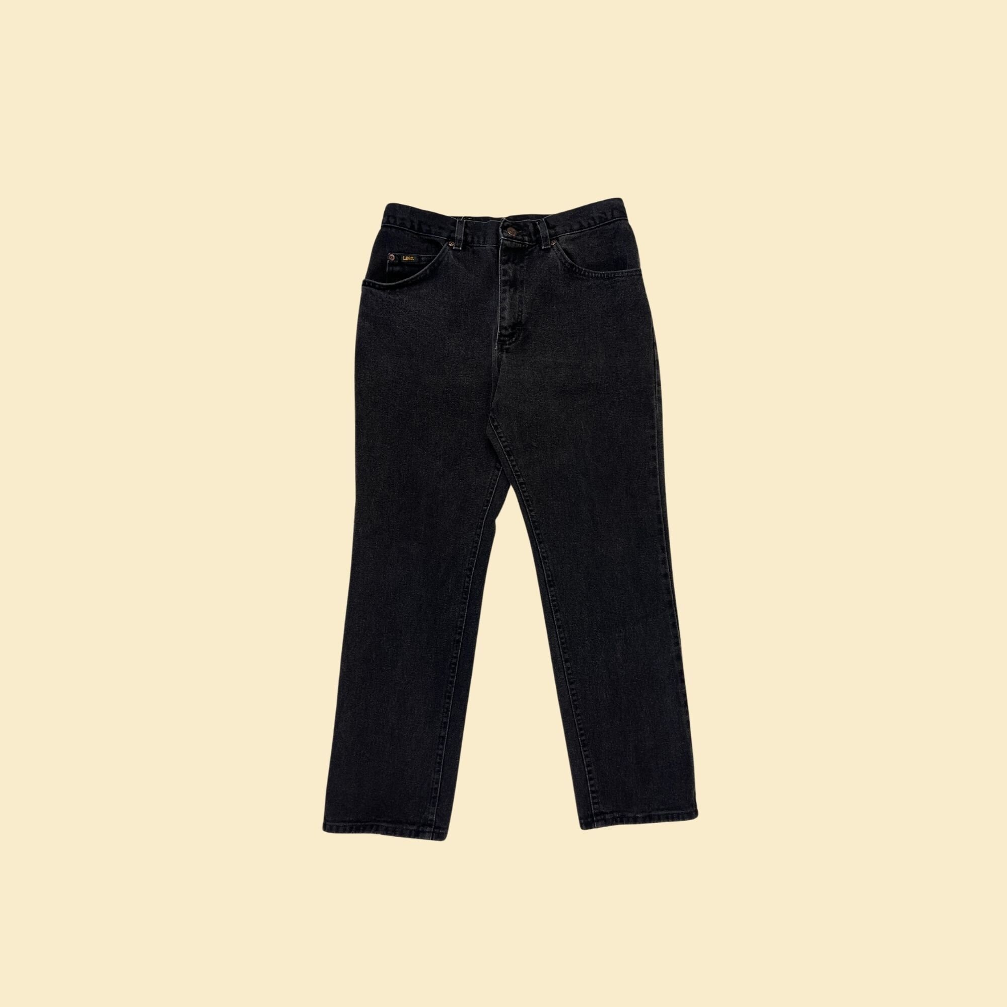 デニム・ジーパン LOW CLASSIC : 24FW / KNEE-PATCH DENIM PANTS (BLACK) Wild Ass Black Denim Double Knee Pants - 40 x 32 - Walmart.com