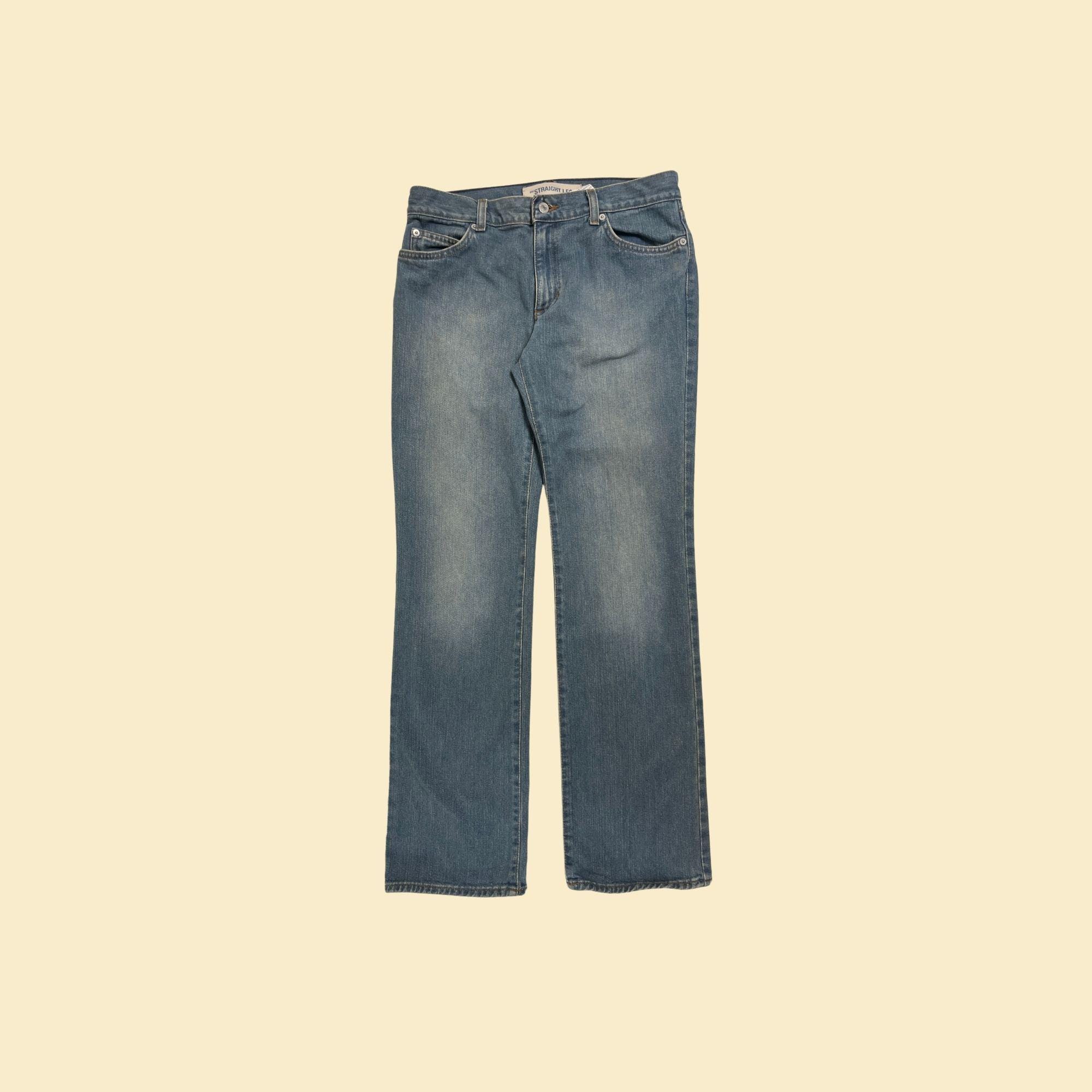 Vtg Y2K PCI Pear Connection By Kenpo Faded Black Denim Skate