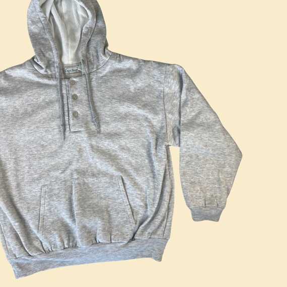Vintage 80s Size L Pullover Hoodie by Open Trails, 1980s Vintage 80s Size L Pullover Hoodie by Open Trails, 1980s