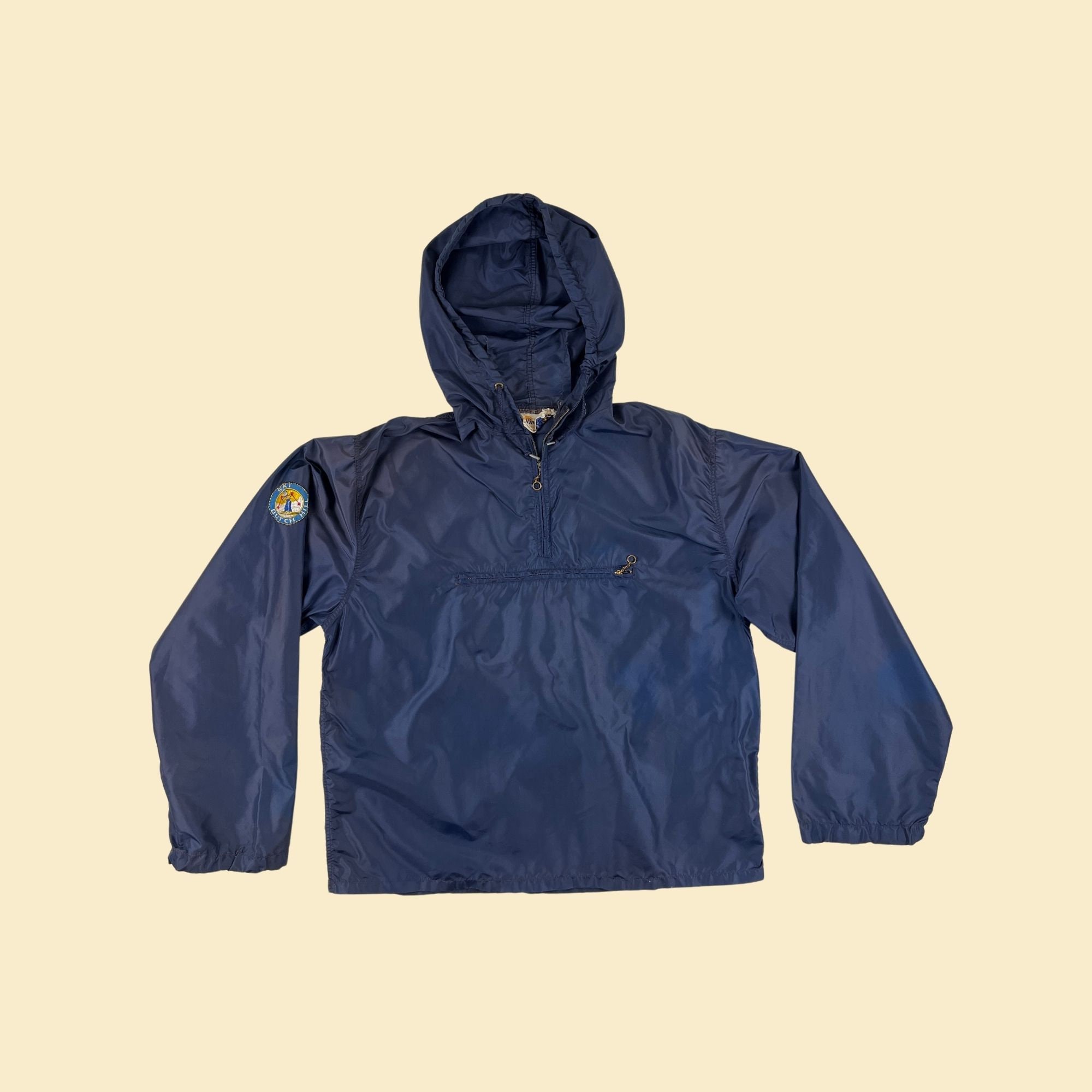 ジャケット・アウター Tech Nylon Pullover (Navy) Nylon Pullover - Etsy