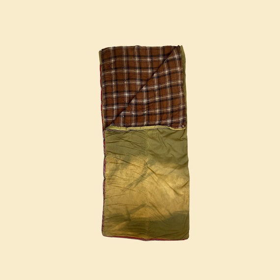 1960s Canvas Sleeping Bag by Canvas Specialty Mfg Co. Vintage 60s Green khaki Etsy UK
