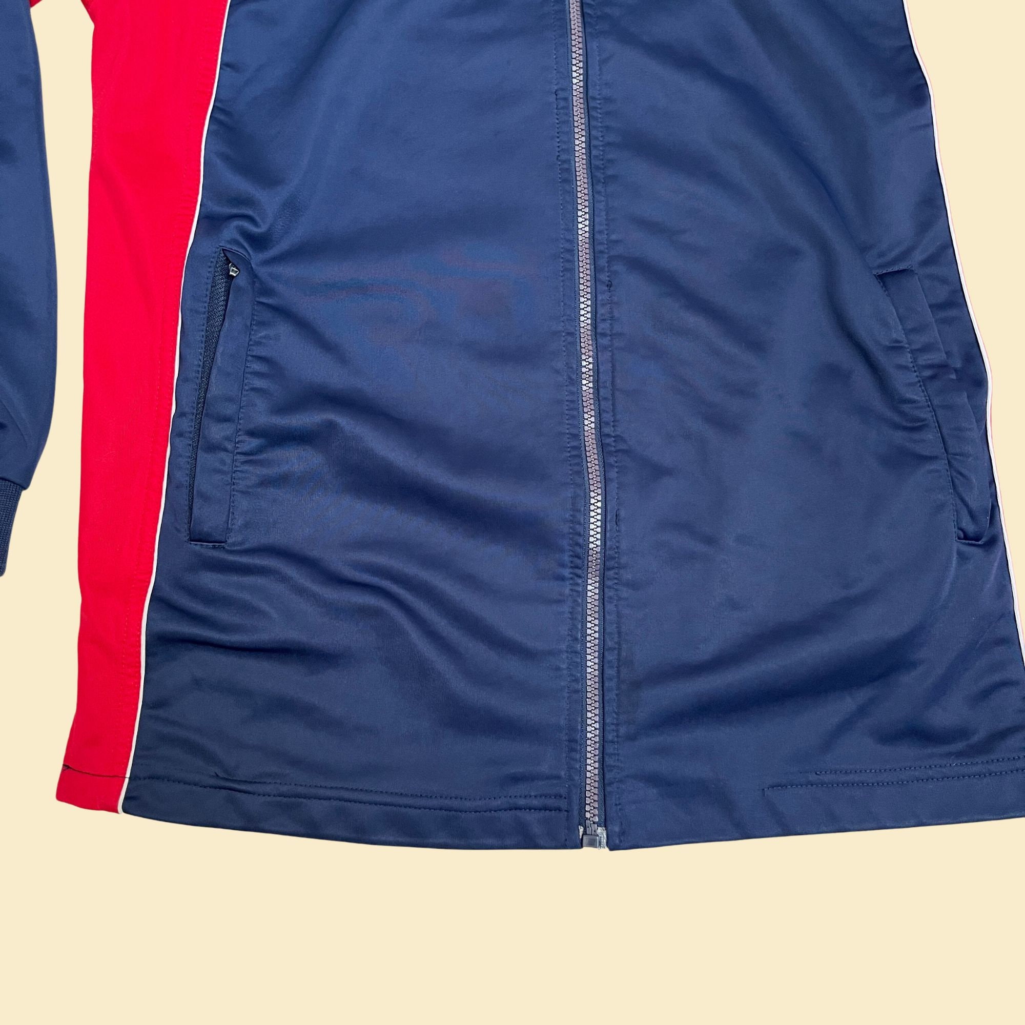 Vintage 1980s Adidas Track Jacket, Size L, 80s Zip up Red Vintage 1980s Adidas Track Jacket, Size L, 80s Zip up Red