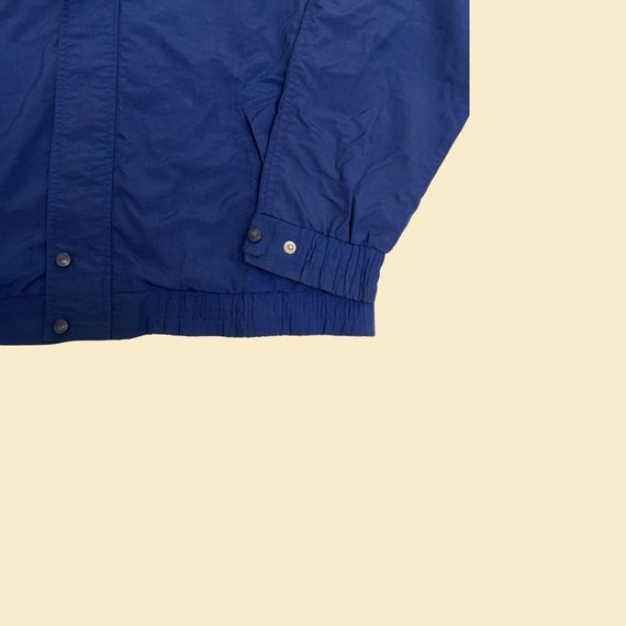 90s windbreaker jacket by Totes, vintage 1990s bl… - image 4