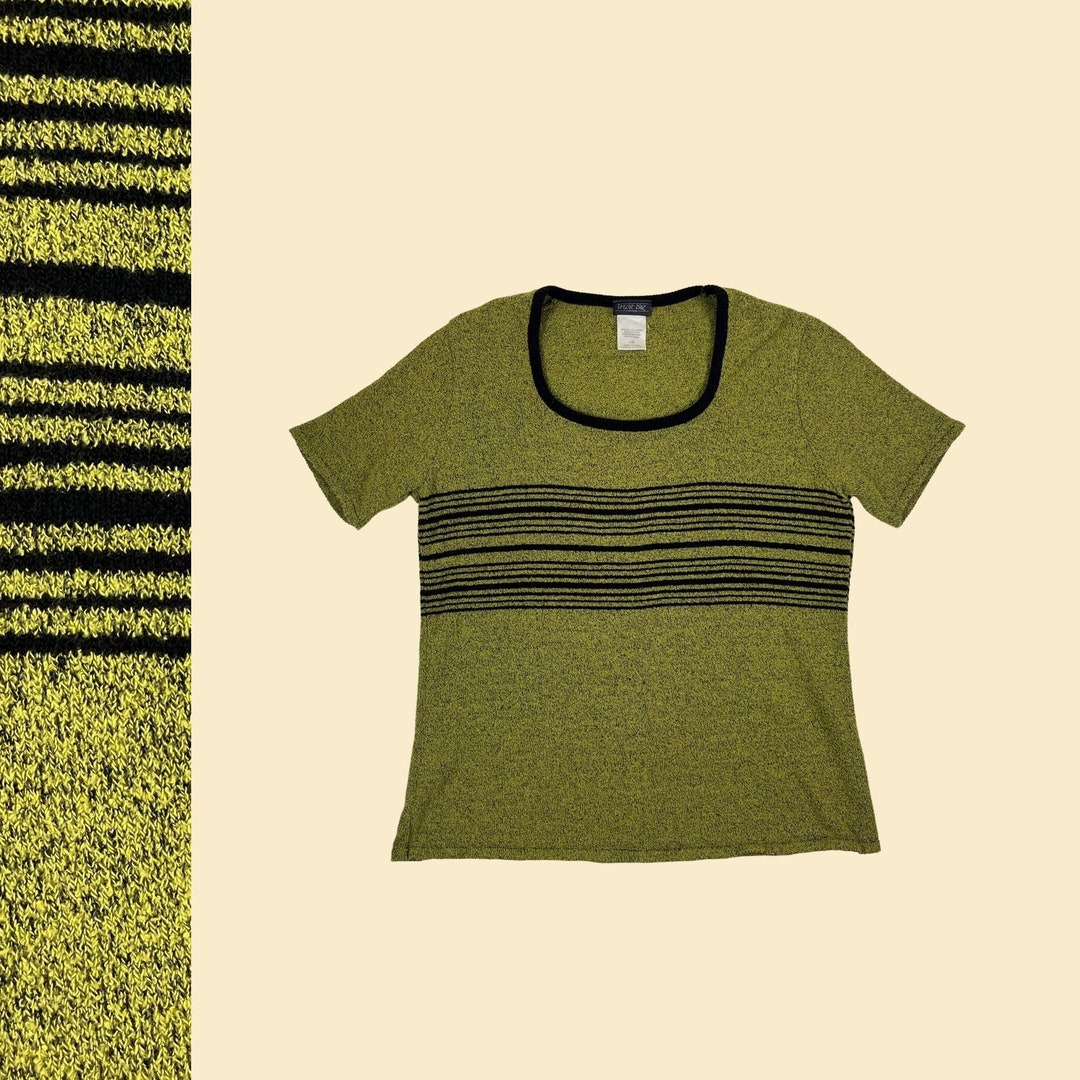 Y2K Green Open Knit Top (S) main image 0