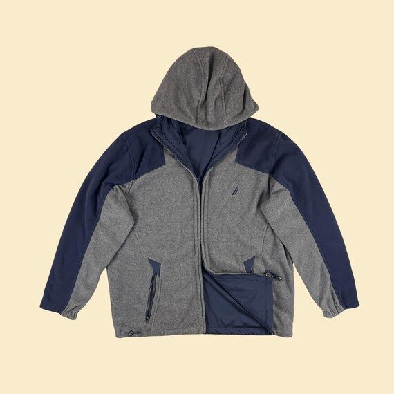 Buy Y2K Nautica Reversible Jacket, Vintage 2000s L Men 