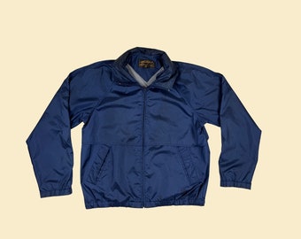 1990s Cabela's Jacket, Vintage Size M 90s Blue & Yellow