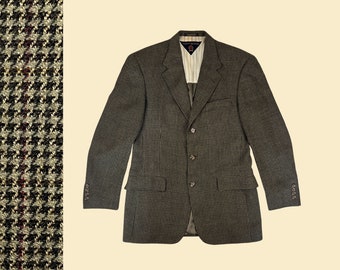 90s/Y2K Tommy Hilfiger green sport coat, vintage size 38R men's blazer jacket