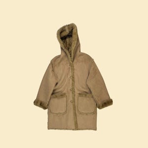 Brandon Thomas Reversible Suede Fur Jacket Women's Small S