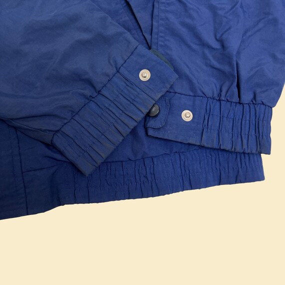 90s windbreaker jacket by Totes, vintage 1990s bl… - image 8