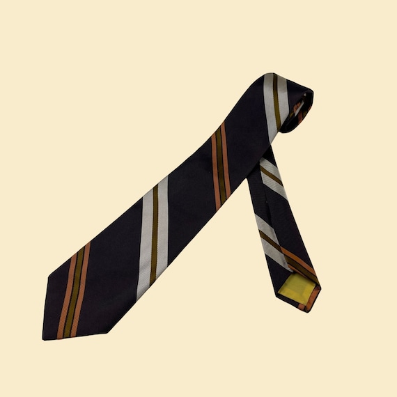 1960s silk necktie by F.R. Tripler & Co, vintage … - image 1