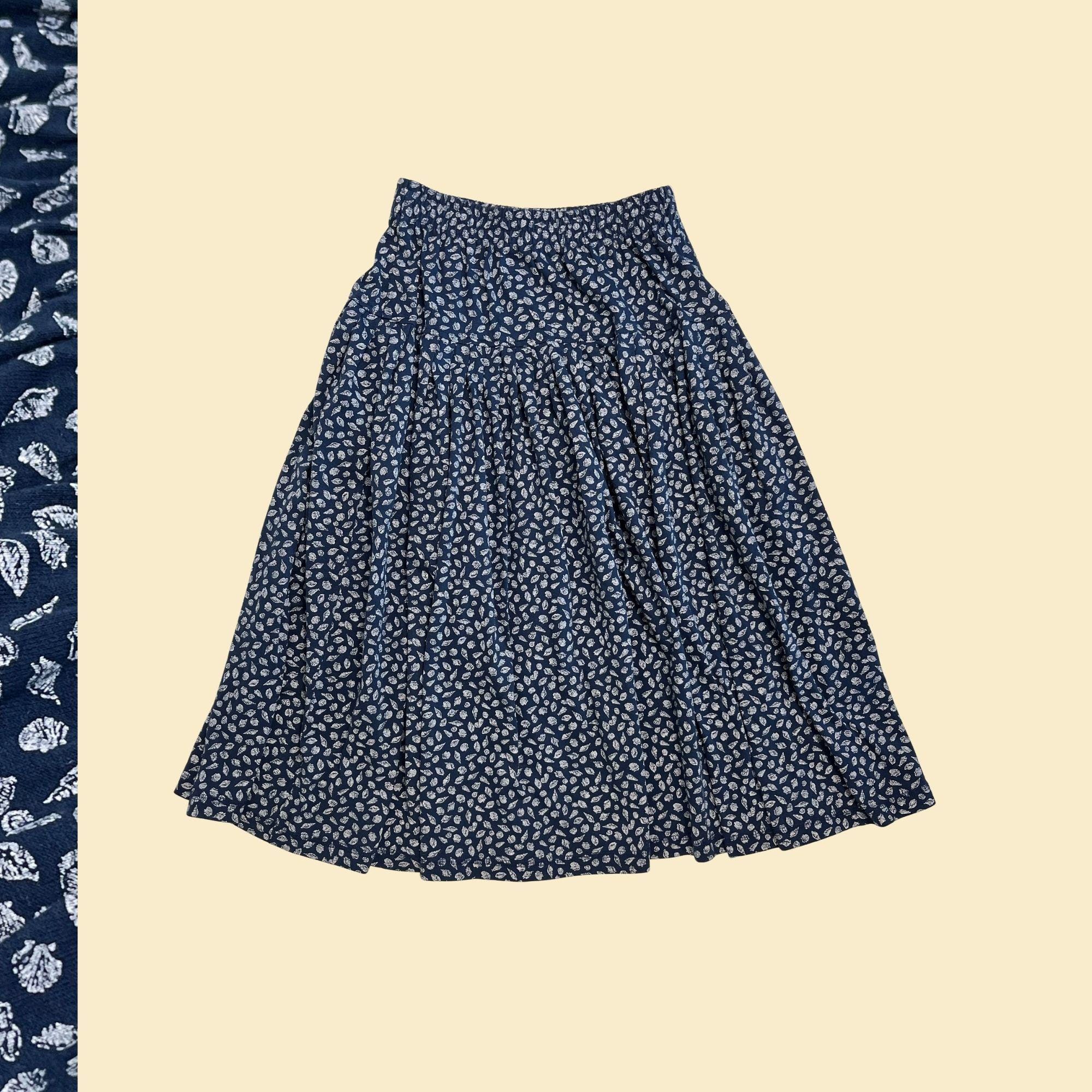 Blue Seashell Skirt Canada