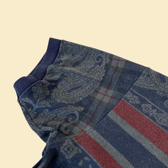 90s patterned Nautica shirt, size L, vintage 1990… - image 8