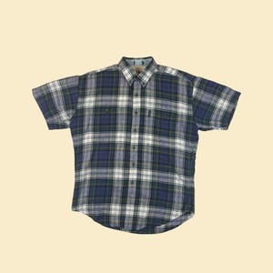 90's Chaps Ralph Lauren Boy Scout Label Shirt. Vintage. Blue