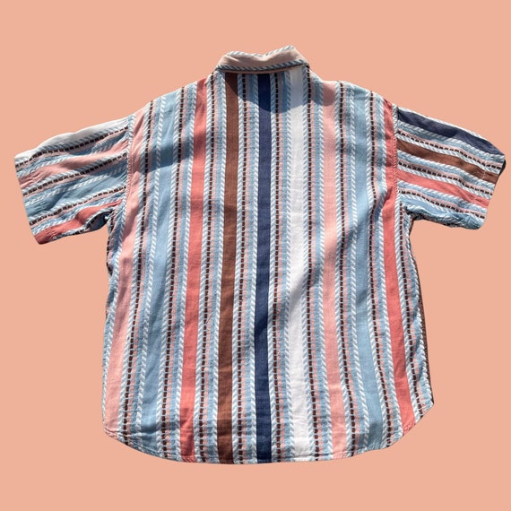 Vintage striped shirt by Krazy Kat, women's 1990s… - image 8