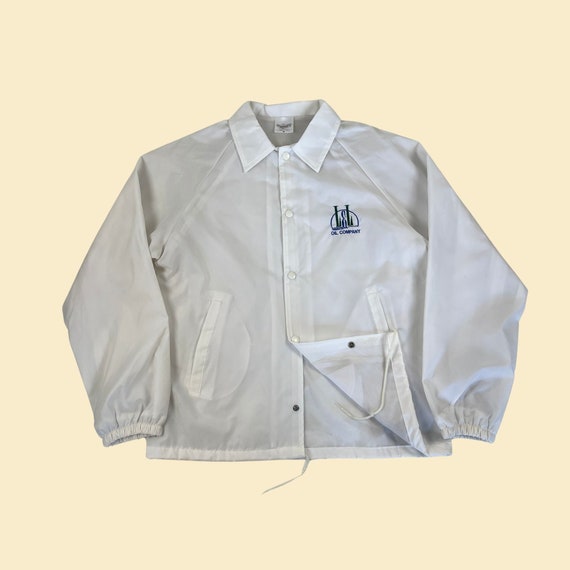 Vintage L&L Oil windbreaker jacket by Auburn Spor… - image 1