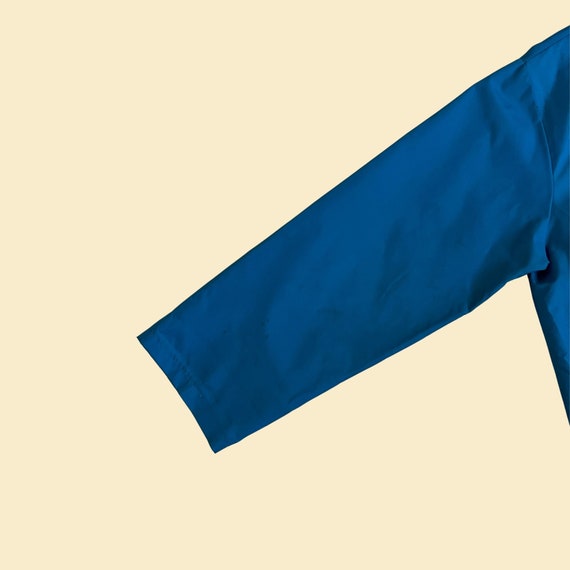 1970s blue men's raincoat by Grants Menswear, vin… - image 2