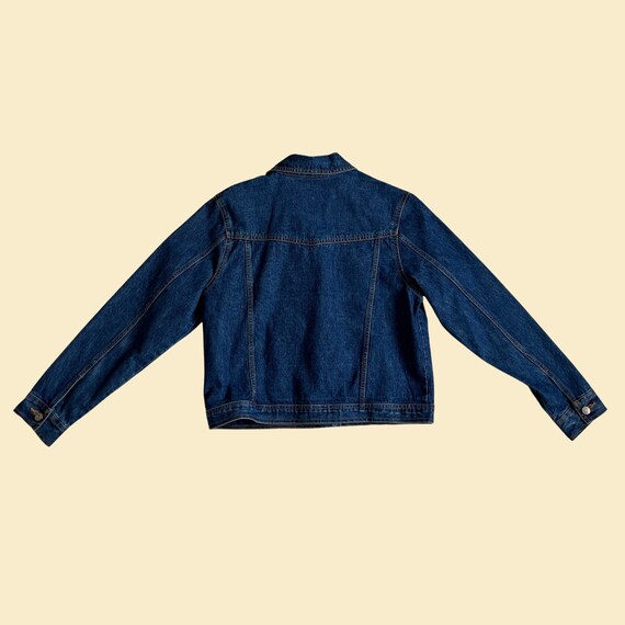 Vintage 90s BILL BLASS Petite Denim Jacket