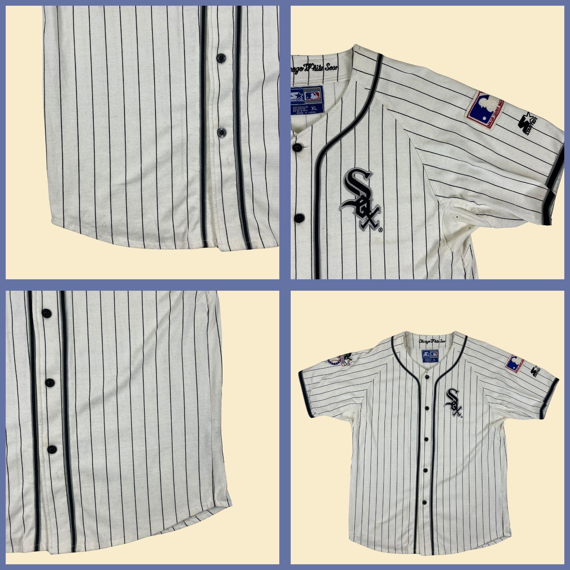 ウェア 90s vintage white Sox size:XL Vintage 90s Chicago White Sox All Over Print T Shirt Size XL