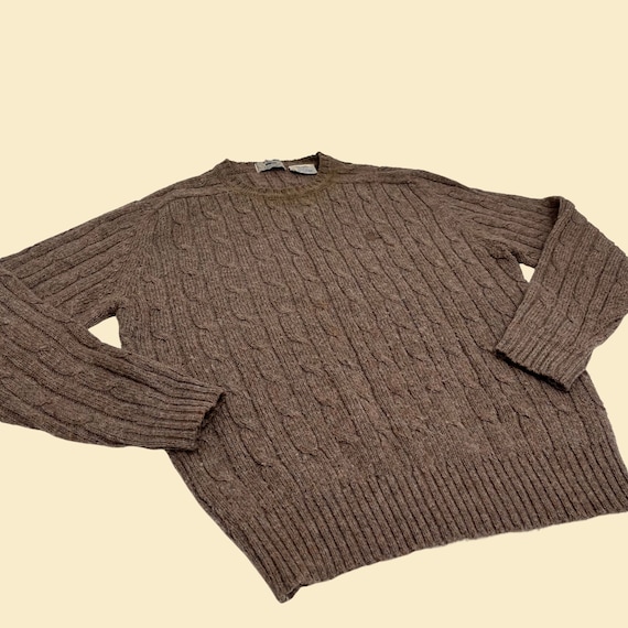 70s Lacoste sweater, large 1970s Izod Lacoste bro… - image 2