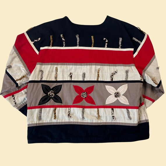 1980s patchwork jacket by New Direction, vintage … - image 6
