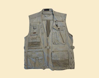 90s Hunting Vest uk vintage NKSジッパー 90s Hunting Vest uk vintage NKSジッパー