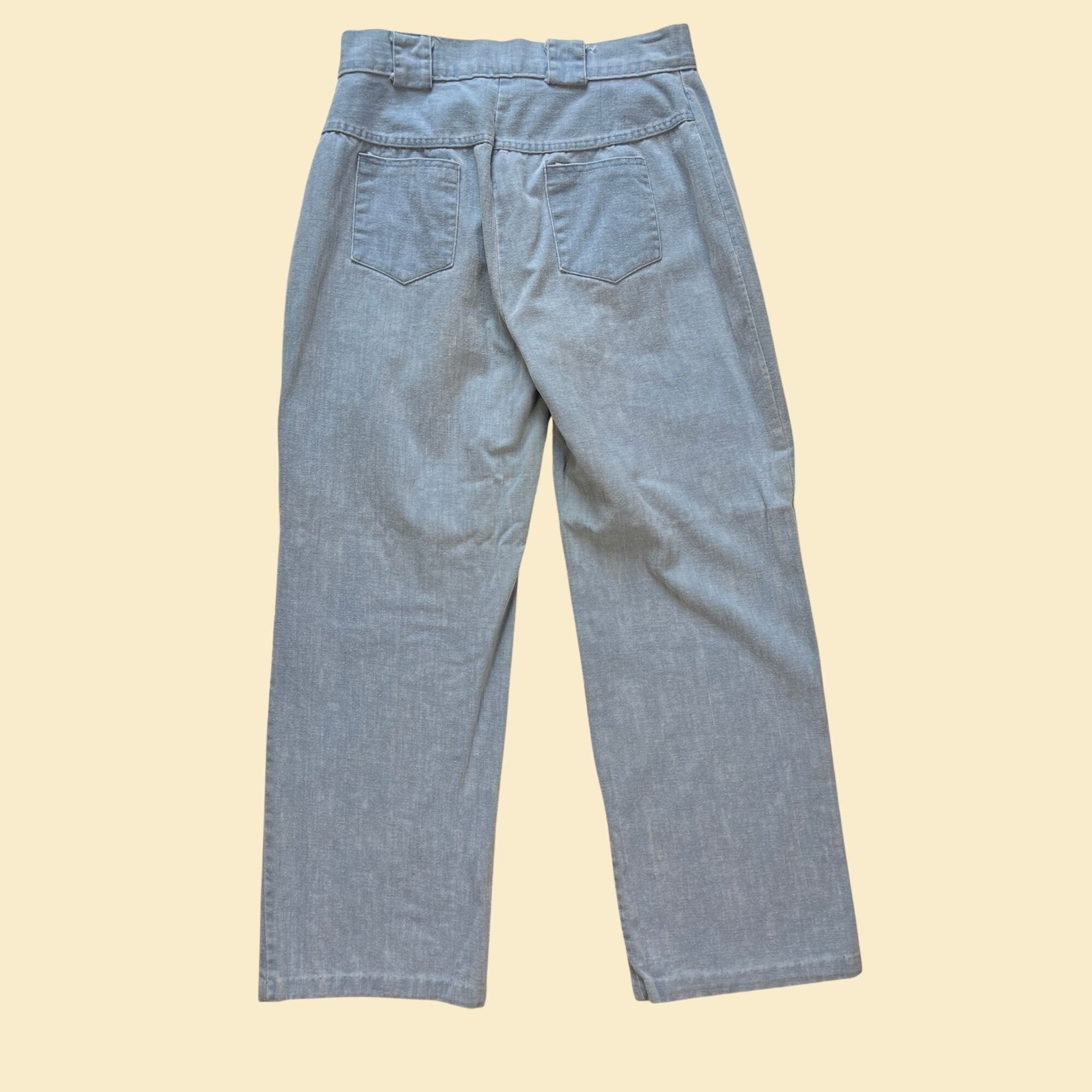USA古着 70～80s ロールウエスト ライトオンスデニムパンツ 9 S～M USA古着 70s～80s ヨーロッパ製 Wrangler デニムパンツ 30