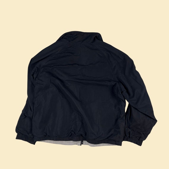 90s S Reversible Windbreaker by Ac-tiv-ology, Black & White 90s S Reversible Windbreaker by Ac-tiv-ology, Black & White